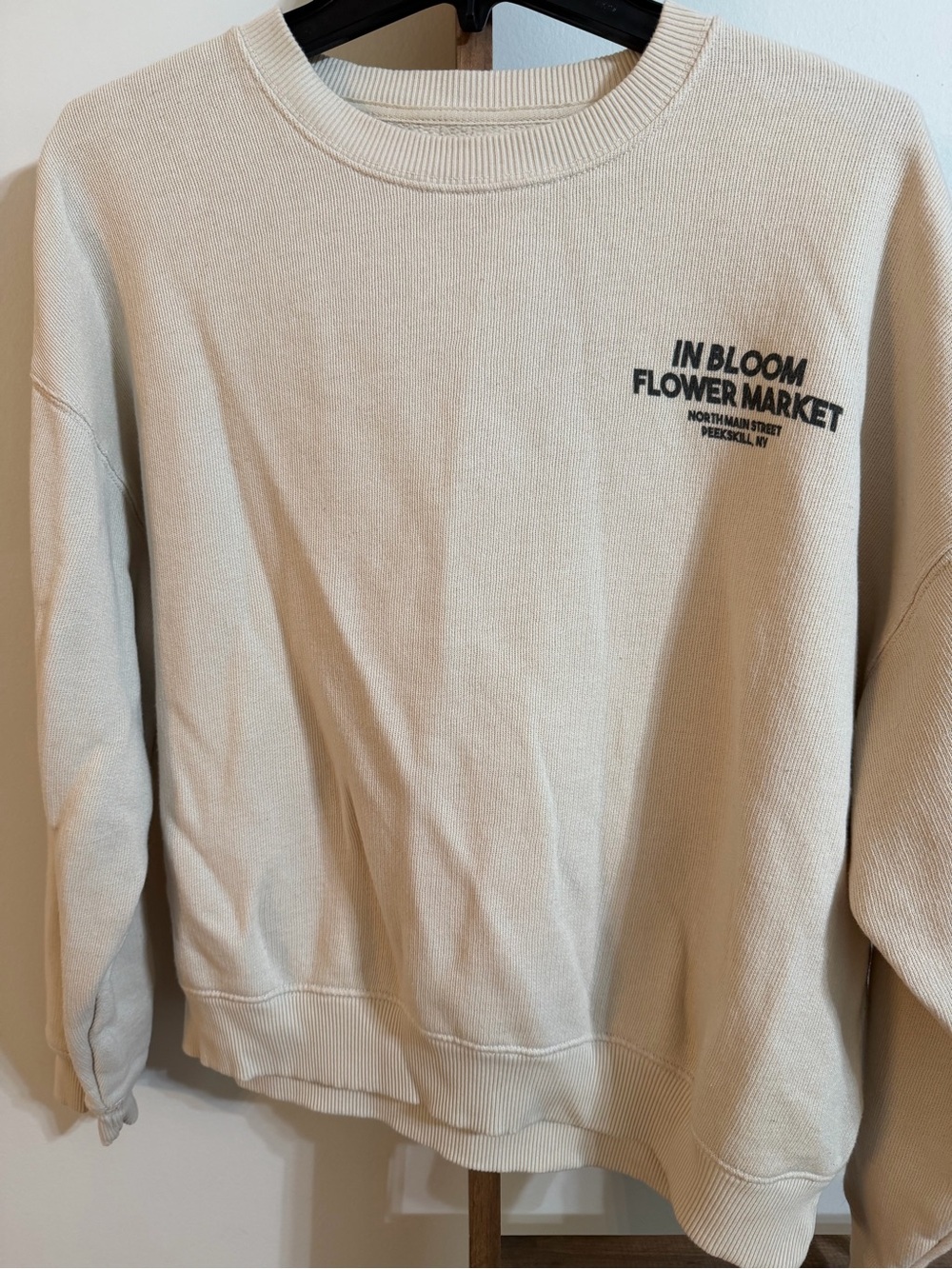 Cream Crewneck Sweater